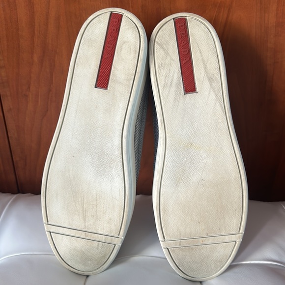 PRADA SLIP-ON SNEAKERS (SIZE 8) - Picture 8 of 9